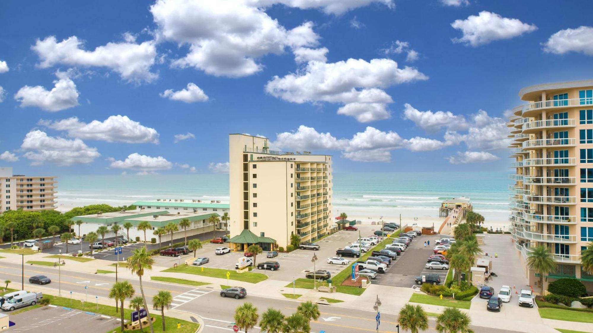Ocean Views From Your Private Balcony! Sunglow Resort 606 By Brightwild Daytona Beach Shores Exteriör bild