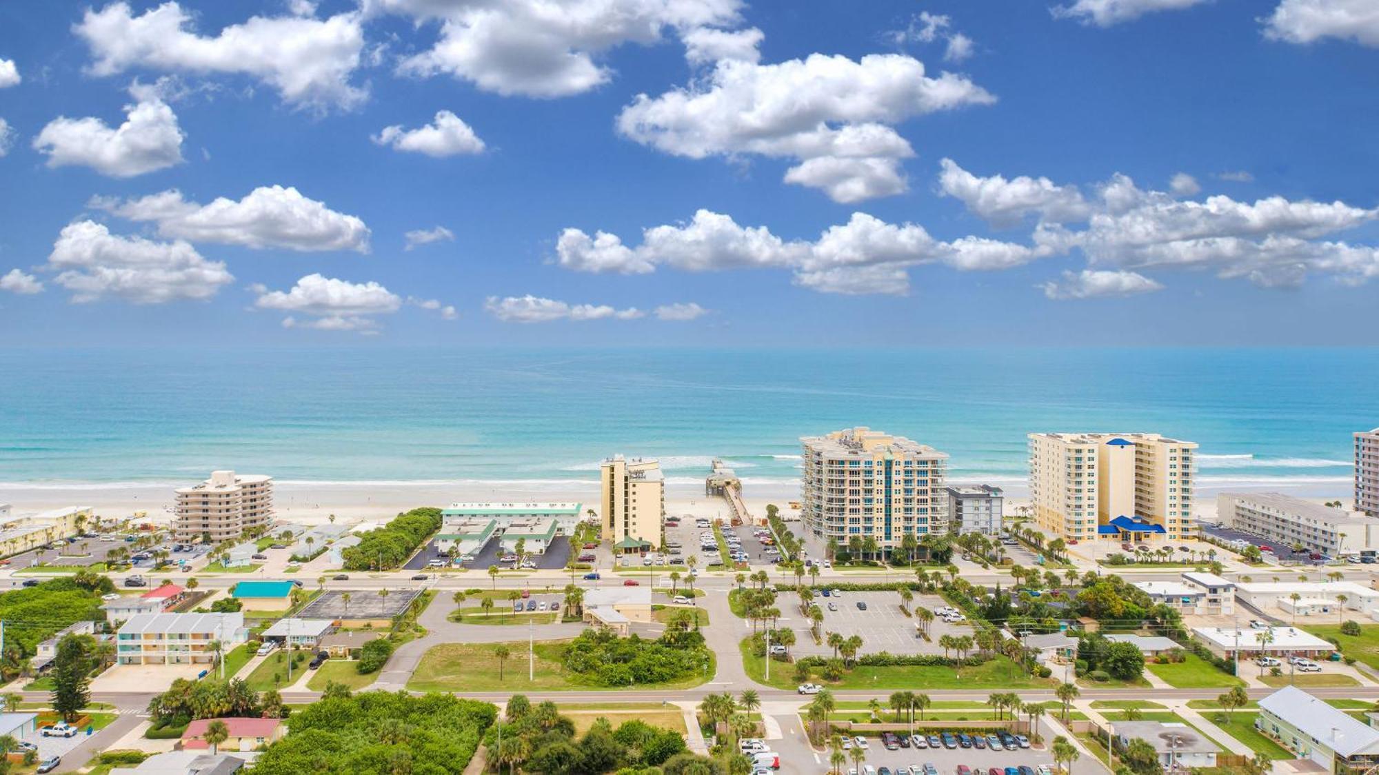 Ocean Views From Your Private Balcony! Sunglow Resort 606 By Brightwild Daytona Beach Shores Exteriör bild