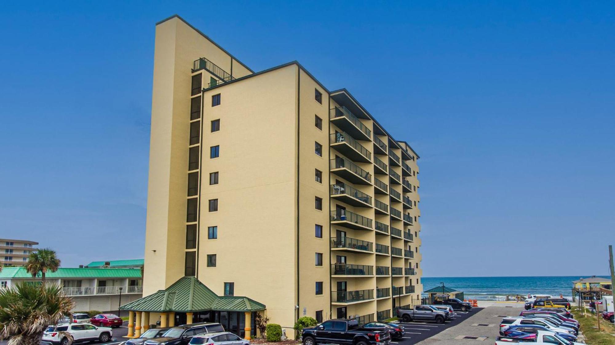 Ocean Views From Your Private Balcony! Sunglow Resort 606 By Brightwild Daytona Beach Shores Exteriör bild
