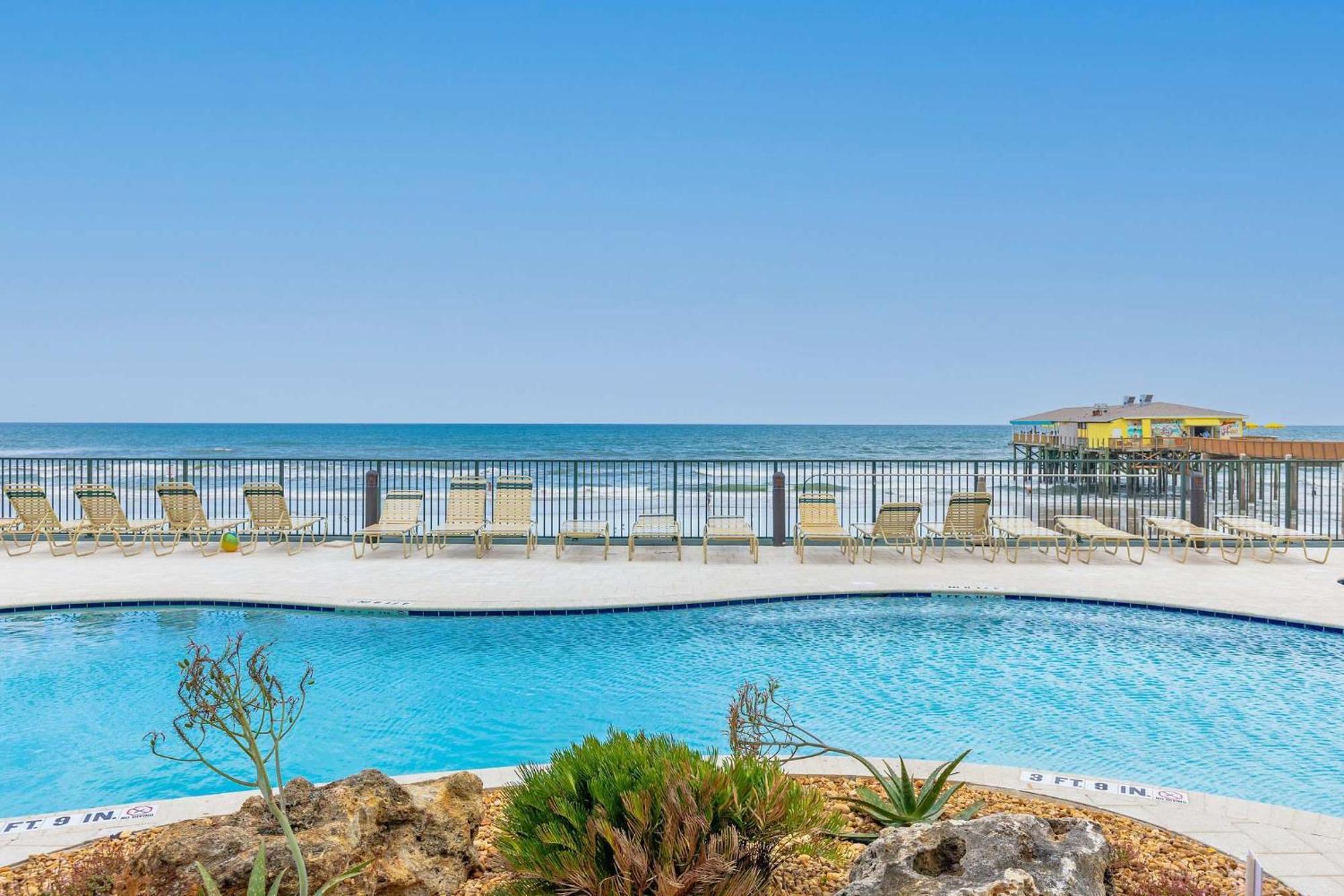 Ocean Views From Your Private Balcony! Sunglow Resort 606 By Brightwild Daytona Beach Shores Exteriör bild
