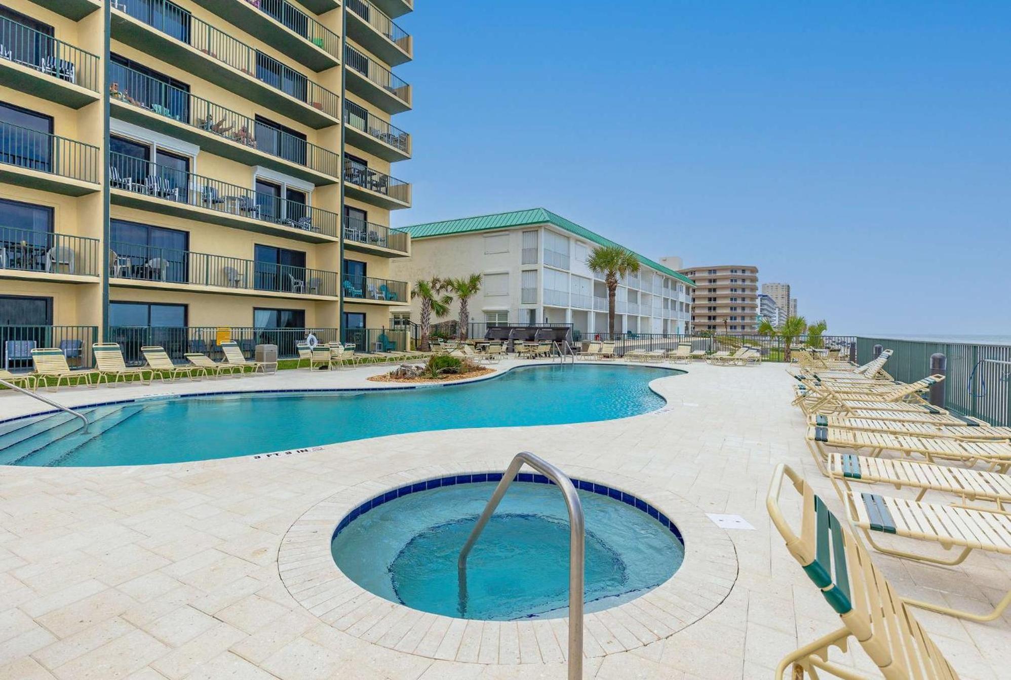Ocean Views From Your Private Balcony! Sunglow Resort 606 By Brightwild Daytona Beach Shores Exteriör bild